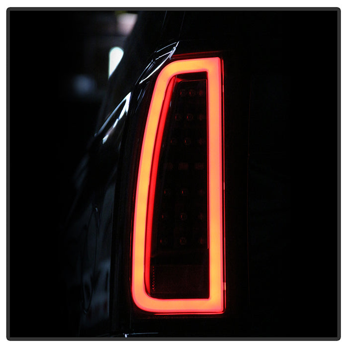 Chevy LED Tail Lights, Chevy Tahoe Tail Lights, Suburban 15-19 Tail Lights, Black Tail Lights, Spyder Tail Lights