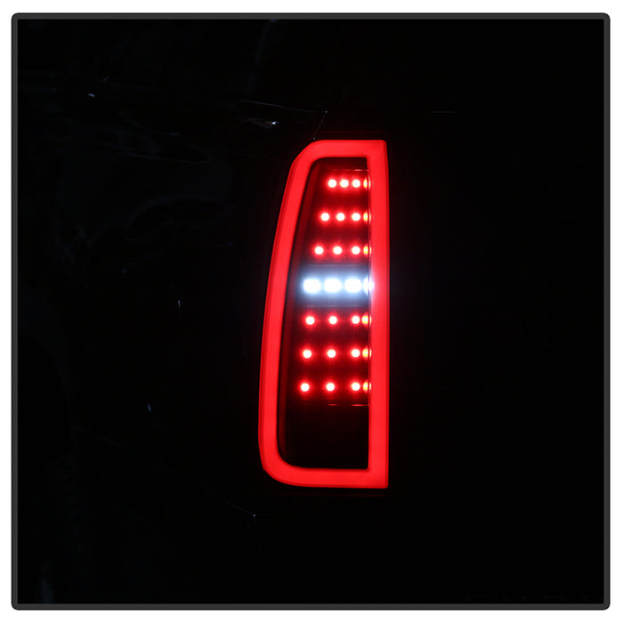 Chevy LED Tail Lights, Chevy Tahoe Tail Lights, Suburban 15-19 Tail Lights, Black Tail Lights, Spyder Tail Lights