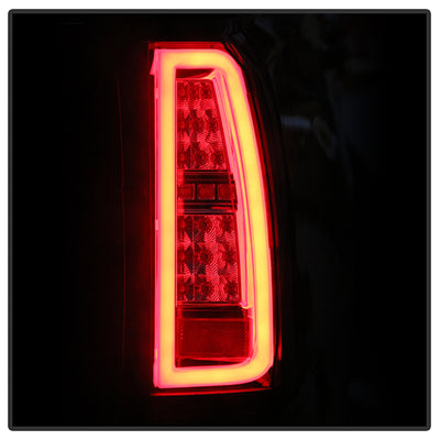 Chevy LED Tail Lights, Chevy Tahoe Tail Lights, Suburban 15-19 Tail Lights, Black Tail Lights, Spyder Tail Lights
