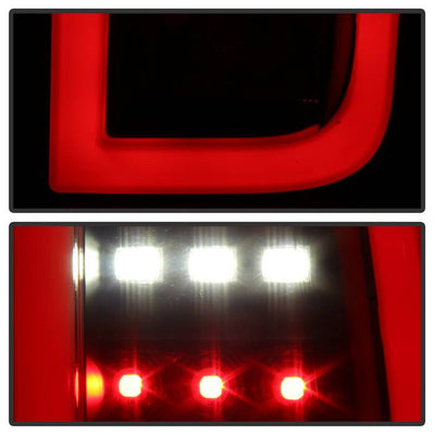 Chevy LED Tail Lights, Chevy Tahoe Tail Lights, Suburban 15-19 Tail Lights, Black Smoke Tail Lights, Spyder Tail Lights