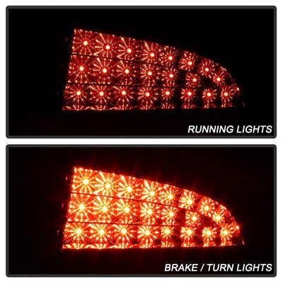 Dodge LED Tail Lights, Dodge Charger Tail Lights, 06-08  Tail Lights, LED Tail Lights, Black Smoke Tail Lights, Spyder Tail Lights