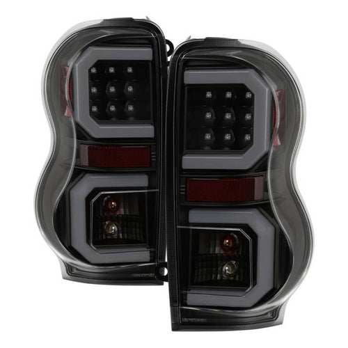 Dodge Durango Tail Lights, Durango Tail Lights, 2004-2009 Tail Lights, Black Smoke Tail Lights, Spyder LED Tail Lights