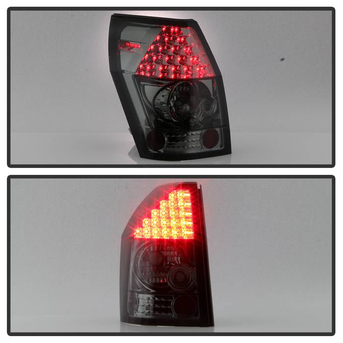 Dodge LED Tail Lights, Dodge Magnum Tail Lights, 05-08 Tail Lights, LED Tail Lights, Smoke Tail Lights, Spyder Tail Lights