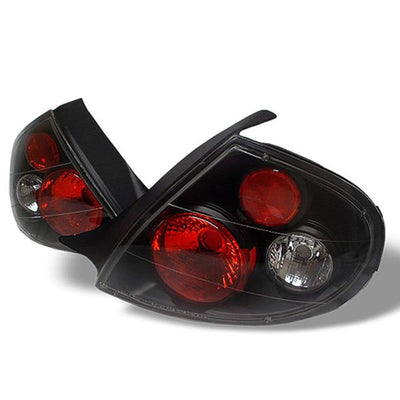 Dodge Neon Tail Lights, Neon Tail Lights, 2000-2002 Tail Lights, Black Tail Lights, Spyder LED Tail Lights, Euro Style Tail Lights