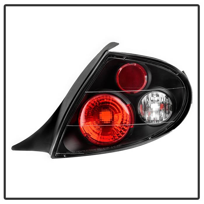 Dodge Neon Tail Lights, Neon Tail Lights, 2000-2002 Tail Lights, Black Tail Lights, Spyder LED Tail Lights, Euro Style Tail Lights