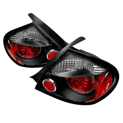 Dodge Tail Lights, Dodge Neon Tail Lights, Neon 03-05 Tail Lights, Euro Style Tail Lights, Black Tail Lights, Spyder Tail Lights