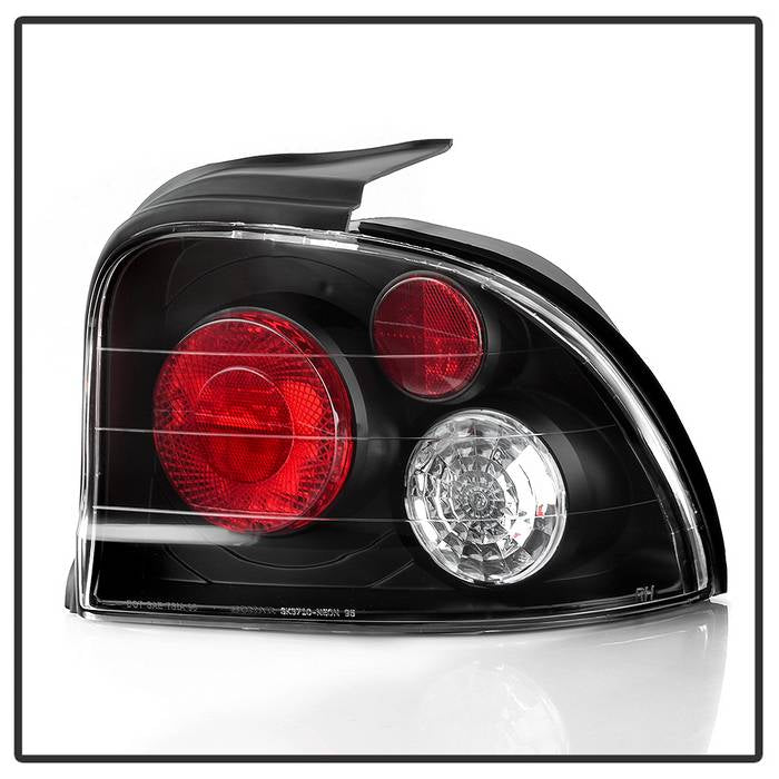 Dodge Tail Lights, Dodge Neon Tail Lights, Neon 95-99 Tail Lights, Euro Style Tail Lights, Black Tail Lights, Spyder Tail Lights