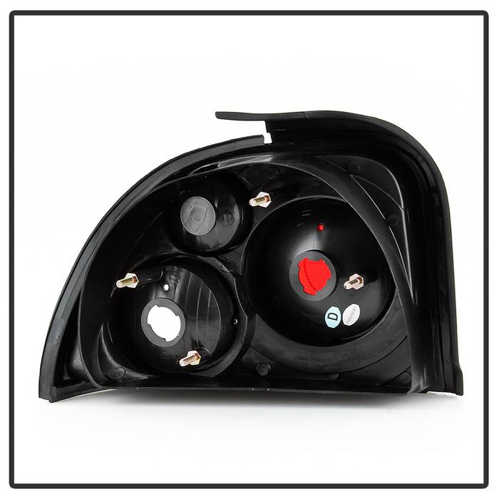 Dodge Tail Lights, Dodge Neon Tail Lights, Neon 95-99 Tail Lights, Euro Style Tail Lights, Black Tail Lights, Spyder Tail Lights