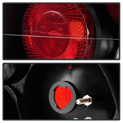 Dodge Tail Lights, Dodge Neon Tail Lights, Neon 95-99 Tail Lights, Euro Style Tail Lights, Black Tail Lights, Spyder Tail Lights