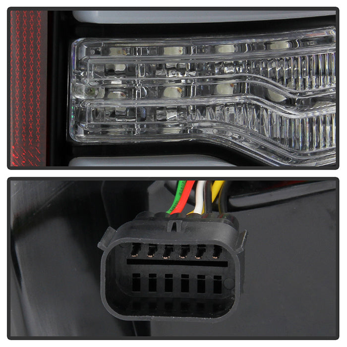 Dodge Tail Lights, Dodge Ram Tail Lights, Ram 19-20 Tail Lights, LED Tail Light, Black Tail Lights, Spyder Tail Lights