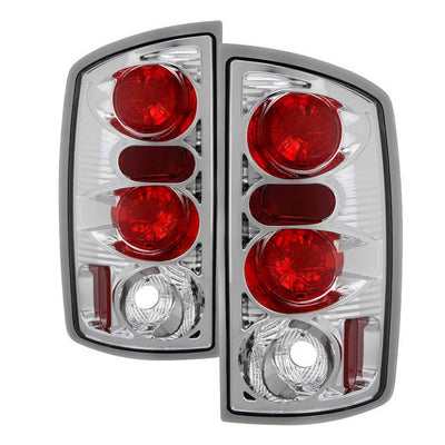 Dodge Tail Lights, Dodge Ram Tail Lights, Ram 02-06 Tail Lights, Euro Style Tail Lights, Chrome Tail Lights, Spyder Tail Lights