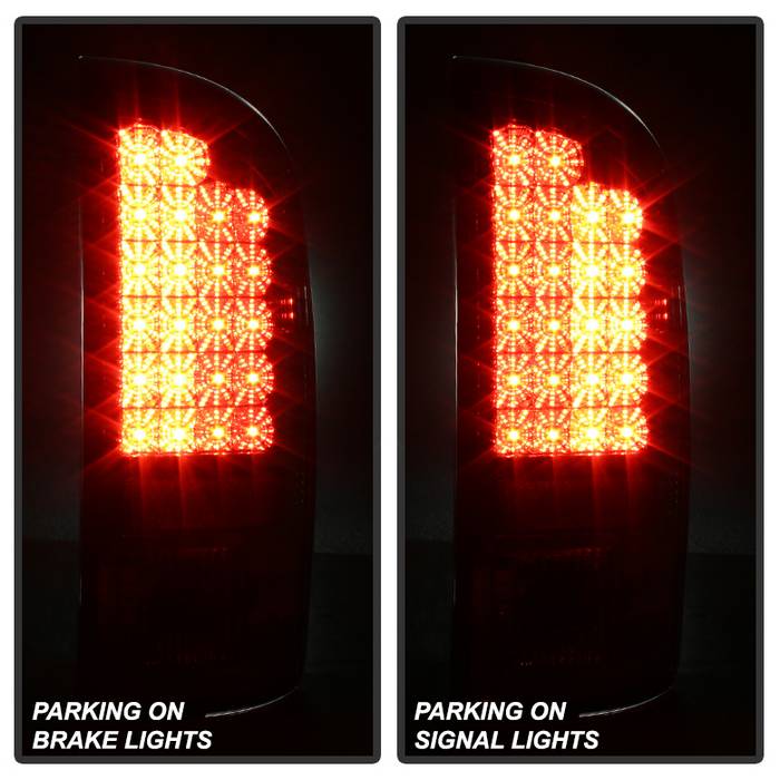 Dodge Tail Lights, Dodge Ram Tail Lights, Ram 02-06 Tail Lights, LED Tail Light, Chrome Tail Lights, Spyder Tail Lights