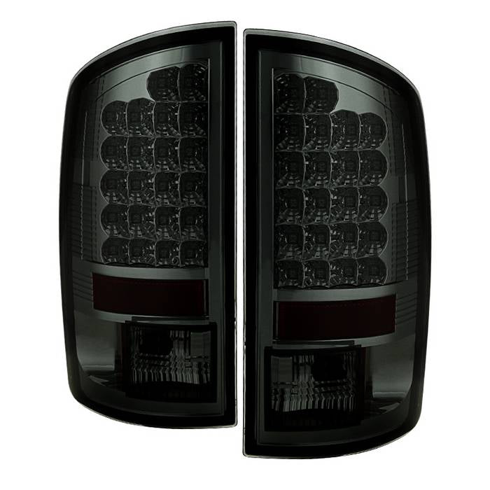 Dodge Tail Lights, Dodge Ram Tail Lights, Ram 02-06 Tail Lights, LED Tail Light, Smoke Tail Lights, Spyder Tail Lights