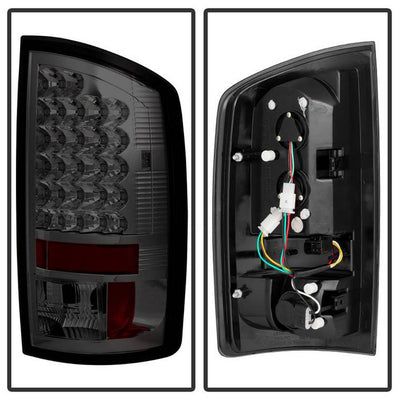 Dodge Tail Lights, Dodge Ram Tail Lights, Ram 02-06 Tail Lights, LED Tail Light, Smoke Tail Lights, Spyder Tail Lights