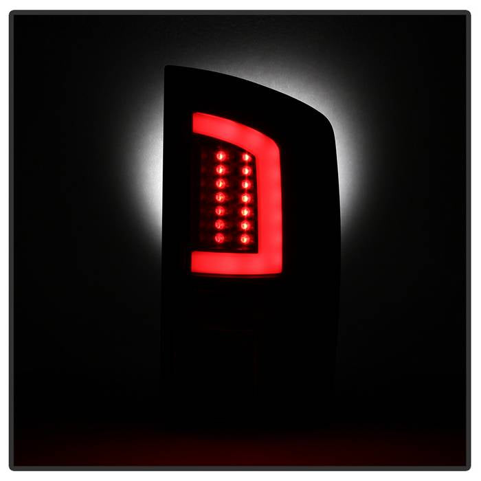 Dodge Tail Lights, Dodge Ram Tail Lights, Ram 02-06 Tail Lights, LED Tail Light, Black Tail Lights, Spyder Tail Lights