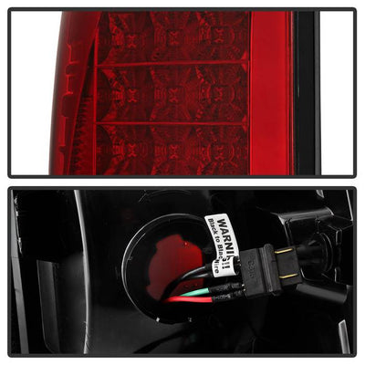 Dodge Tail Lights, Dodge Ram Tail Lights, Ram 10-18 Tail Lights, LED Tail Light, Red Clear Tail Lights, Spyder Tail Lights