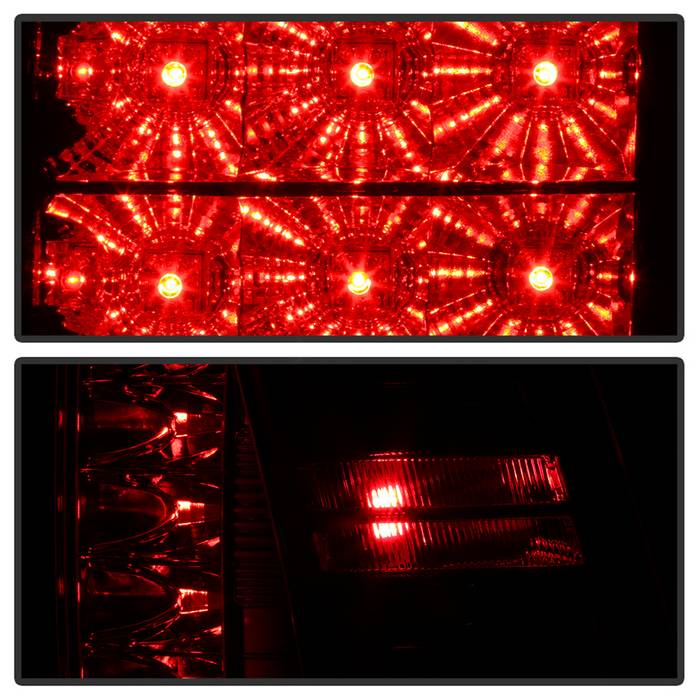 Dodge Tail Lights, Dodge Ram Tail Lights, Ram 10-18 Tail Lights, LED Tail Light, Red Clear Tail Lights, Spyder Tail Lights