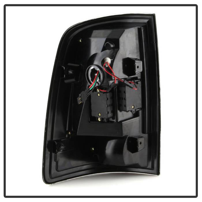 Dodge Tail Lights, Dodge Ram Tail Lights, Ram 10-18 Tail Lights, LED Tail Light, Black Tail Lights, Spyder Tail Lights