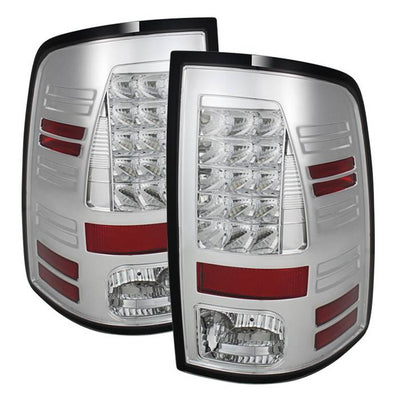 Dodge Tail Lights, Dodge Ram Tail Lights, Ram 13-18 Tail Lights, LED Tail Light, Chrome Tail Lights, Spyder Tail Lights