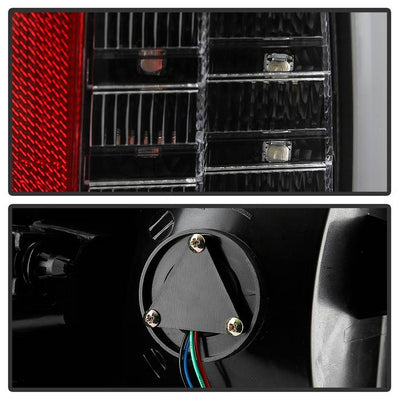 Dodge Tail Lights, Dodge Ram Tail Lights, Ram 13-18 Tail Lights, LED Tail Light, All Black Tail Lights, Spyder Tail Lights