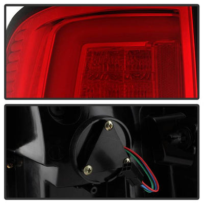 Dodge Tail Lights, Dodge Ram Tail Lights, Ram 13-18 Tail Lights, LED Tail Light, Red Clear Tail Lights, Spyder Tail Lights