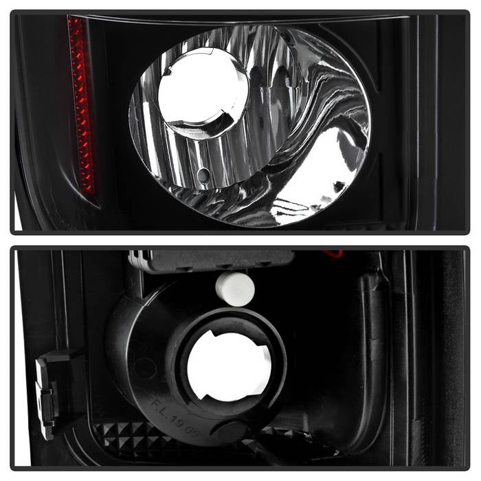 Dodge Tail Lights, Dodge Ram Tail Lights, Ram 94-01 Tail Lights, LED Tail Light, Black Tail Lights, Spyder Tail Lights