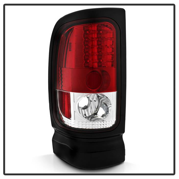 Dodge Tail Lights, Dodge Ram Tail Lights, Ram 94-01 Tail Lights, LED Tail Light, Red Clear Tail Lights, Spyder Tail Lights