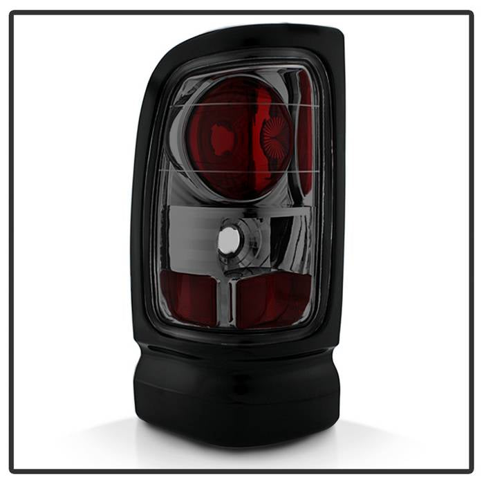 Dodge Tail Lights, Dodge Ram Tail Lights, Ram 94-01 Tail Lights, Euro Style Tail Light, Smoke Tail Lights, Spyder Tail Lights