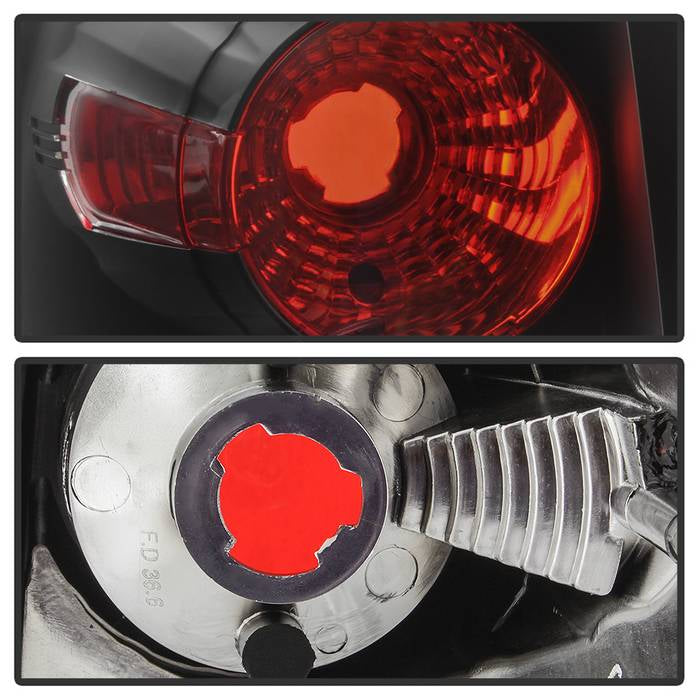 Ford Tail Lights, Ford Expedition Tail Lights, Euro Style Tail Lights, Tail Lights, 03-06 Tail Lights, Expedition Tail Lights, Spyder Tail Lights, Black Tail Lights