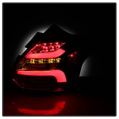 Ford Tail Lights, Ford Focus Tail Lights, Ford 12-14 Tail Lights, LED Tail Lights, Red Clear Tail Lights, Spyder Tail Lights