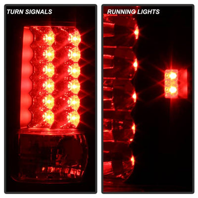 Ford Tail Lights, Ford F150 Tail Lights, Ford 04-08 Tail Lights, LED Tail Lights, Black Tail Lights, Spyder Tail Lights