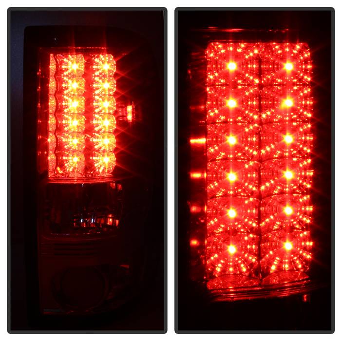 Ford LED Tail Lights, F150 LED Tail Lights, F150 04-08 Tail Lights, Chrome Tail Lights, Spyder Tail Lights