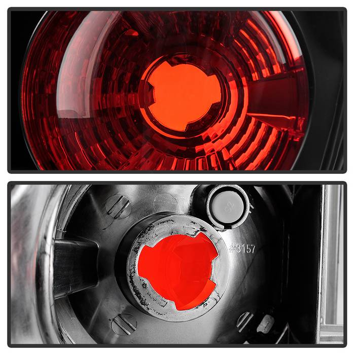 Ford Tail Lights, Ford F150 Tail Lights, Ford 04-08 Tail Lights, Euro Style Tail Lights, Black Tail Lights, Spyder Tail Lights