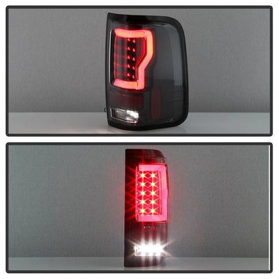 Ford Tail Lights, Ford F150 Tail Lights, Ford 04-08 Tail Lights, Tail Lights, Black Tail Lights, Spyder Tail Lights