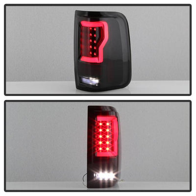 Ford Tail Lights, Ford F150 Tail Lights, Ford 04-08 Tail Lights, Tail Lights, Black Smoke Tail Lights, Spyder Tail Lights