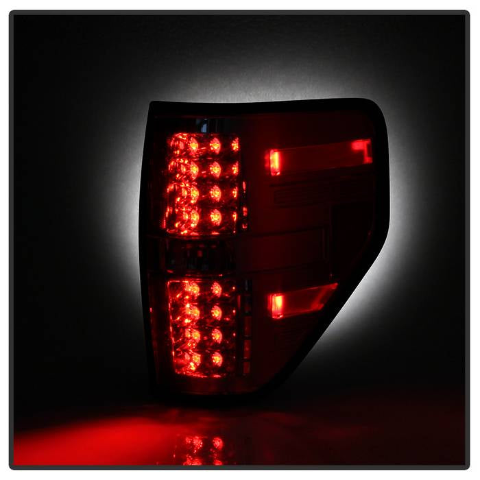 Ford Tail Lights, F150 Tail Lights, F150 09-14 Tail Lights, Chrome Tail Lights, Spyder Tail Lights