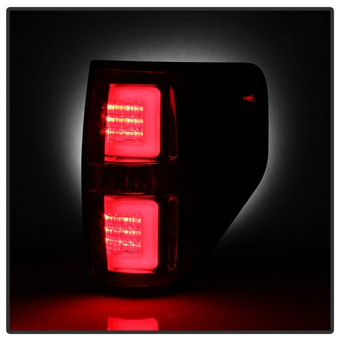 Ford Tail Lights, F150 Tail Lights, F150 09-14 Tail Lights, Red Clear Tail Lights, Spyder Tail Lights