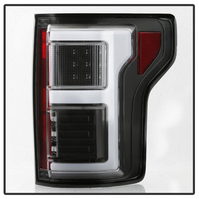 Ford Tail Lights, F150 Tail Lights, F150 15-17 Tail Lights, Black Tail Lights, Spyder Tail Lights