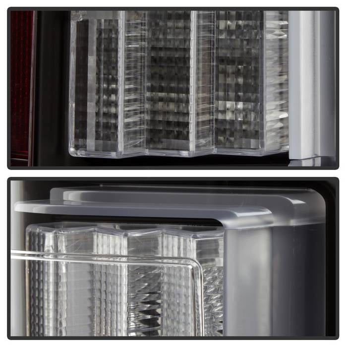 Ford Tail Lights, F150 Tail Lights, F150 18-19 Tail Lights, Black Tail Lights, Spyder Tail Lights