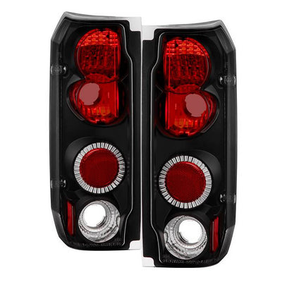Ford Tail Lights, Ford F150 Tail Lights,  Ford Bronco Tail Lights, Ford  87-96 Tail Lights, Ford 88-96 Tail Lights, Tail Lights, Black Tail Lights, Spyder Tail Lights