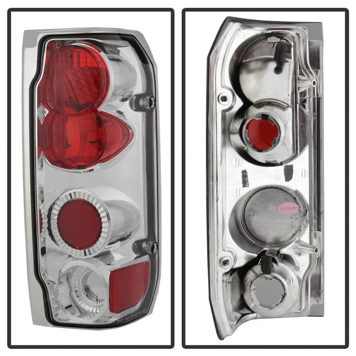 Ford Tail Lights, Ford F150 Tail Lights,  Ford Bronco Tail Lights, Ford  87-96 Tail Lights, Ford 88-96 Tail Lights, Tail Lights, Chrome Tail Lights, Spyder Tail Lights