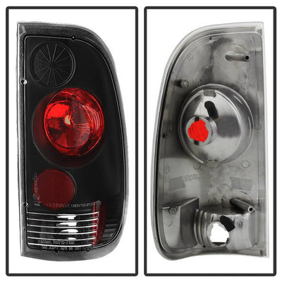 Ford Tail Lights, Ford F150  Tail Lights, Ford 97-03 Tail Lights, Ford F250 Tail Lights, Ford F350 Tail Lights, Ford F450 Tail Lights, Ford F550 Tail Lights, Ford Super Duty Tail Lights, Ford 99-07 Tail Lights, Black Tail Lights, Spyder Tail Lights