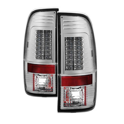 Ford Tail Lights, Ford F150 Tail Lights, Ford 97-03 Tail Lights, Ford F250 Tail Lights, Ford F350 Tail Lights, Ford F450 Tail Lights, Ford F550 Tail Lights, Ford Super Duty Tail Lights, Ford 99-07 Tail Lights, Tail Lights, Chrome Tail Lights, Spyder Tail Lights