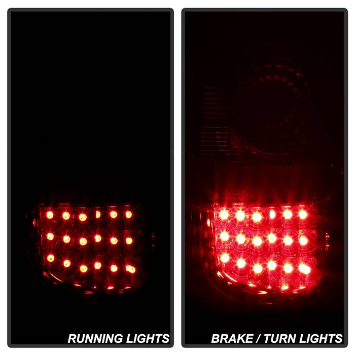 Ford Tail Lights, Ford F150 Tail Lights, Ford  97-03 Tail Lights, LED Tail Lights, Smoke Tail Lights, Spyder Tail Lights