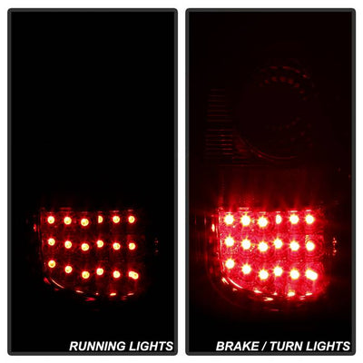 Ford Tail Lights, Ford F150 Tail Lights, Ford  97-03 Tail Lights, LED Tail Lights, Smoke Tail Lights, Spyder Tail Lights