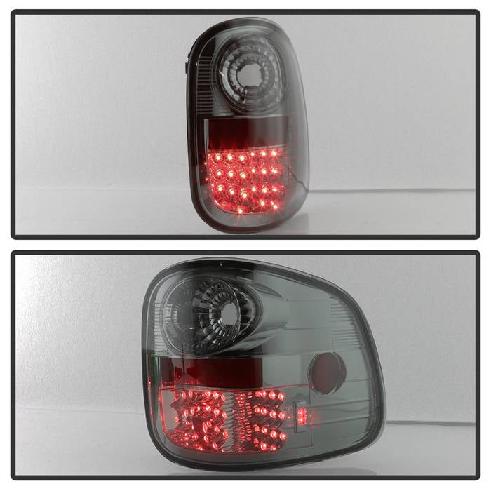 Ford Tail Lights, Ford F150 Tail Lights, Ford  97-03 Tail Lights, LED Tail Lights, Smoke Tail Lights, Spyder Tail Lights