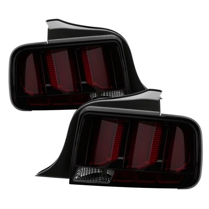 Ford Tail Lights, Mustang Tail Lights, Mustang 05-09 Tail Lights, Smoke Tail Lights, Spyder Tail Lights, LED Tail Lights