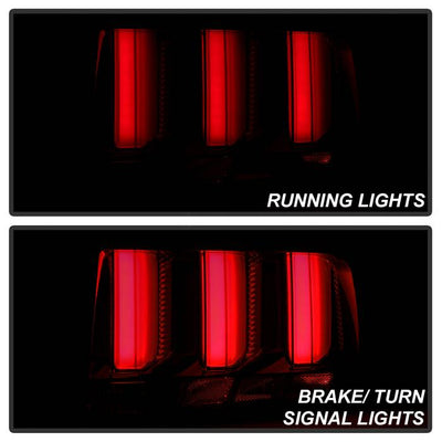 Ford Tail Lights, Mustang Tail Lights, Mustang 05-09 Tail Lights, Smoke Tail Lights, Spyder Tail Lights, LED Tail Lights