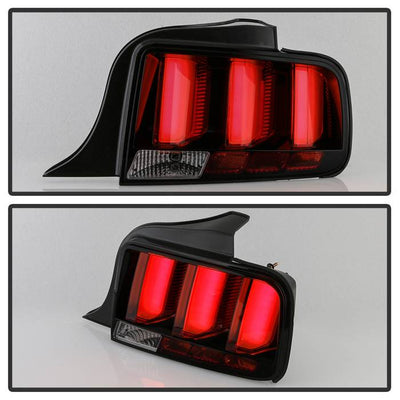 Ford Tail Lights, Mustang Tail Lights, Mustang 05-09 Tail Lights, Smoke Tail Lights, Spyder Tail Lights, LED Tail Lights