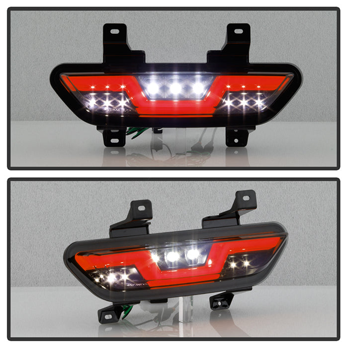 Ford Tail Lights, Mustang Tail Lights, Mustang 15-16 Tail Lights, Black Smoke Tail Lights, Spyder Tail Lights, LED Tail Lights